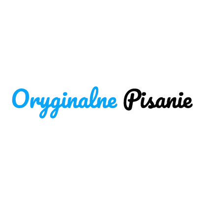 Oryginalne Pisanie
